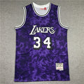 Shaquille O'Neal #34 Los Angeles Lakers NBA Retro Embroidered Jersey – Sizes S-XXXL
