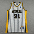 Reggie Miller #31 Indiana Pacers NBA Retro Embroidered Jersey