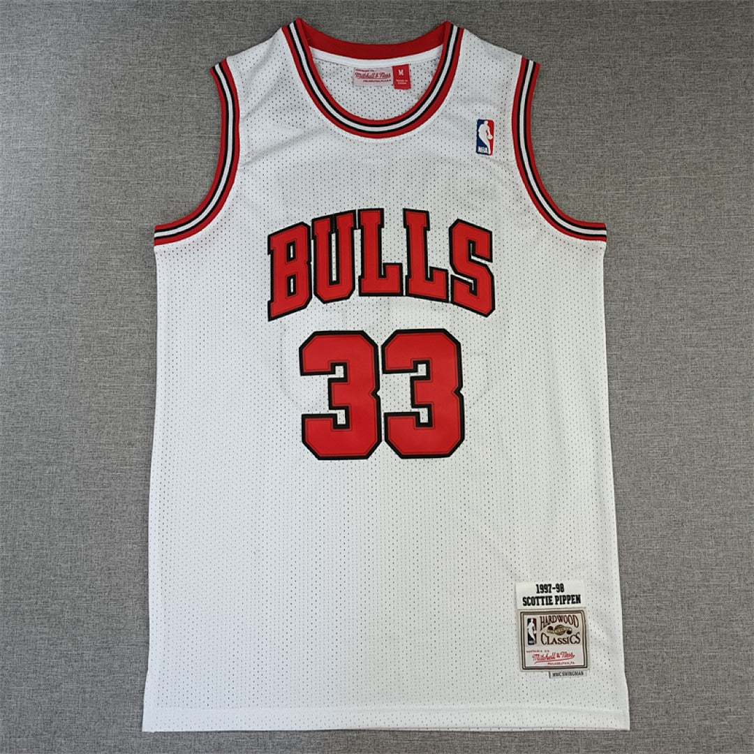 Chicago Pippen #33 NBA Retro Embroidered Jersey – Sizes S-XXXL