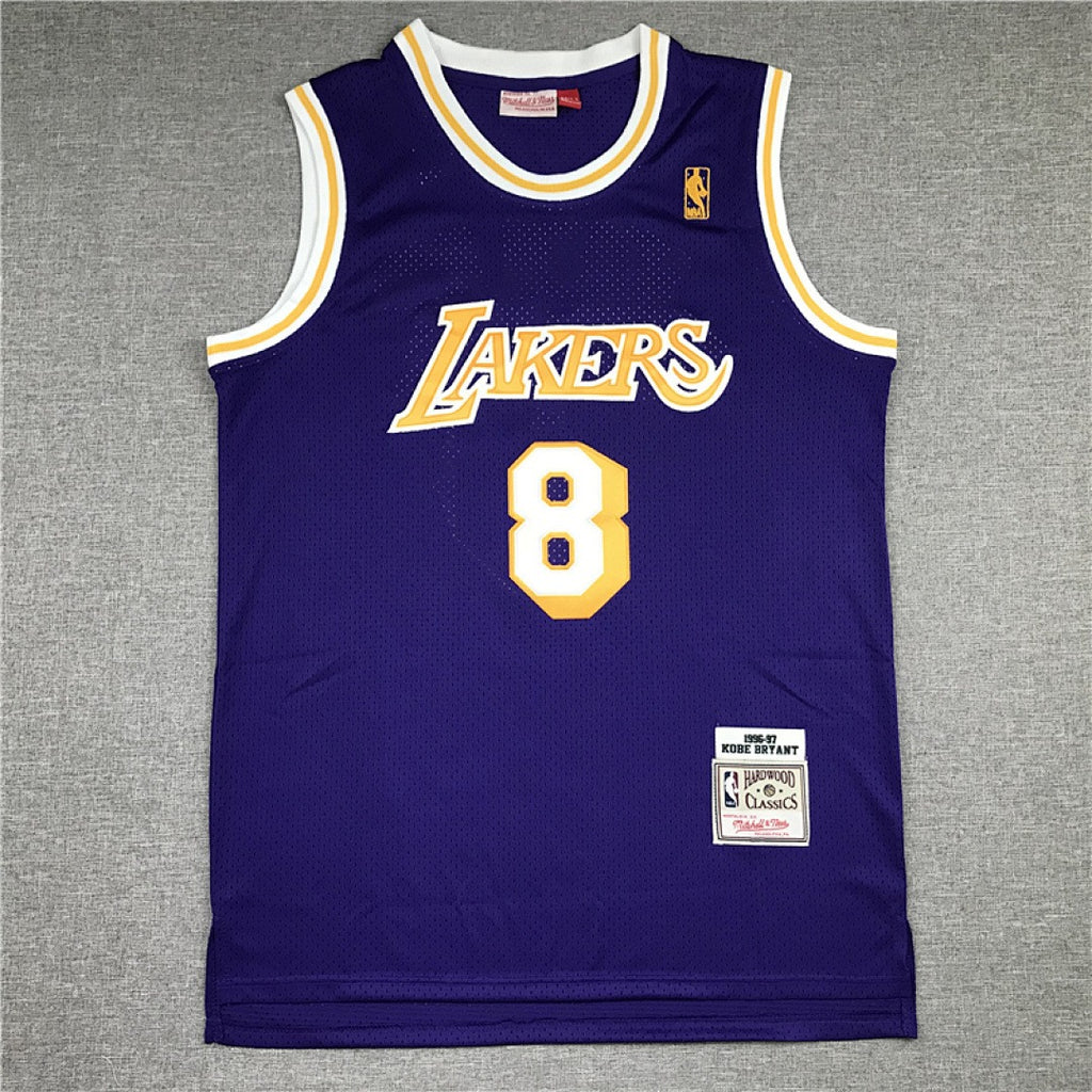 Kobe Bryant #8 Los Angeles Lakers NBA Retro Embroidered Jersey – Sizes S-XXXL
