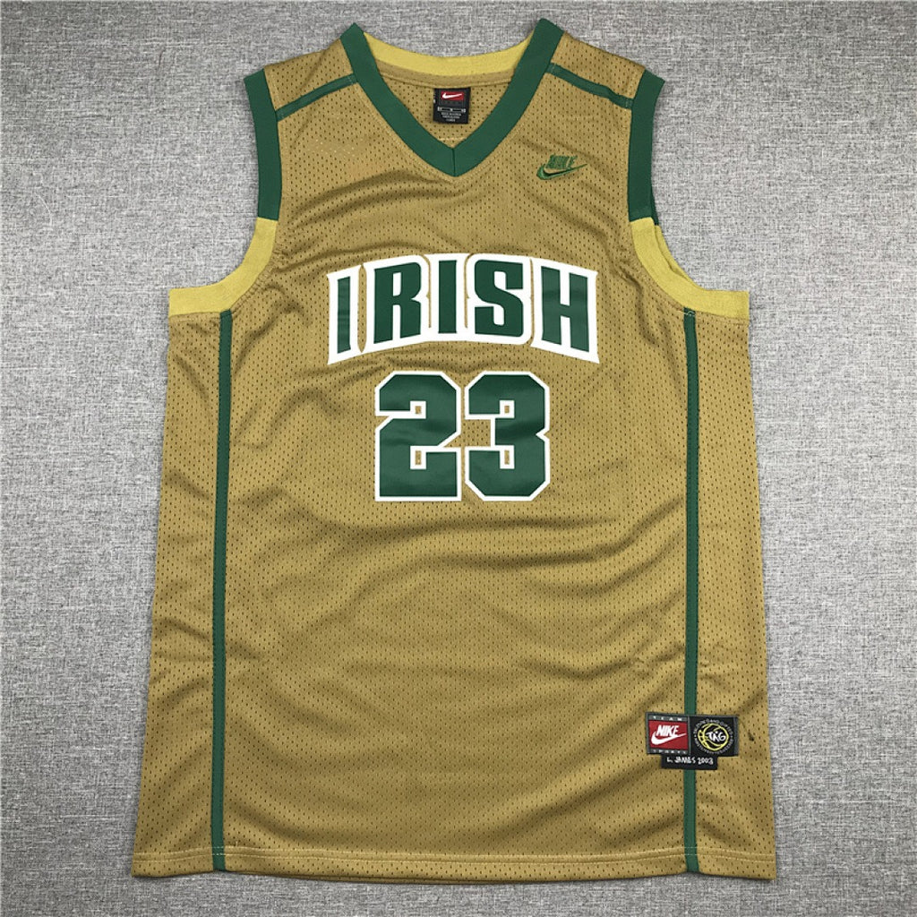 LeBron James #23 High School Retro Basketball Jersey – Sizes S to XXXL