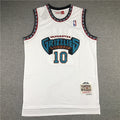 Mike Bibby #10 Memphis Grizzlies NBA Retro Embroidered Jersey – Sizes S-XXXL