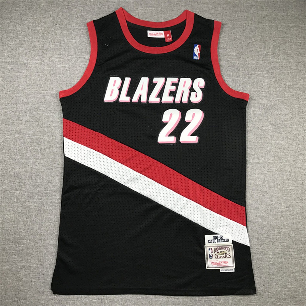 NBA Retro Portland Trail Blazers #22 Clyde Drexle Jersey