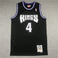 Sacramento Kings Webber #4 NBA Retro Embroidered Jersey – Sizes S-XXXL