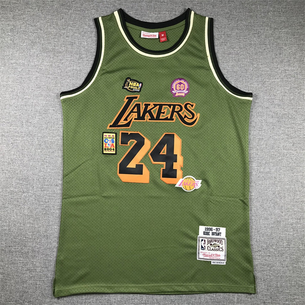 Kobe Bryant #24 Los Angeles Lakers NBA Retro Embroidered Jersey – Sizes S-XXXL