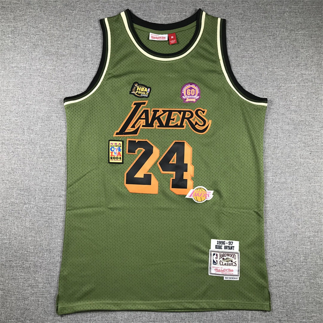 Kobe Bryant #24 Los Angeles Lakers NBA Retro Embroidered Jersey – Sizes S-XXXL