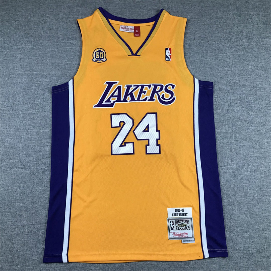 Kobe Bryant #24 Los Angeles Lakers NBA Retro Embroidered Jersey – Sizes S-XXXL