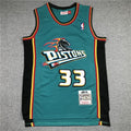 Grant Hill #33 Detroit Pistons NBA Retro Jersey