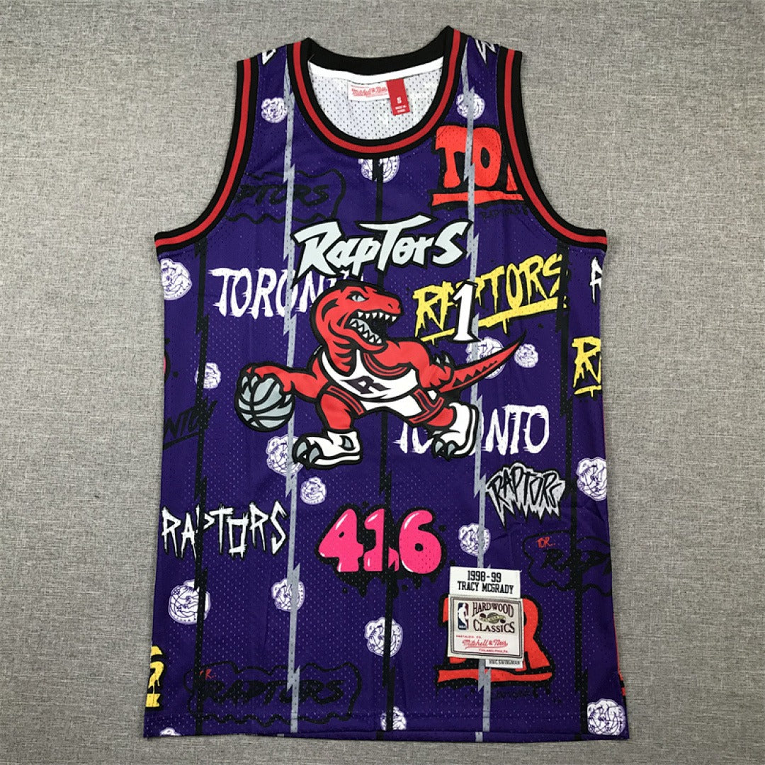 Tracy McGrady #1 Toronto Raptors Retro NBA Jersey – Sizes S–XXXL