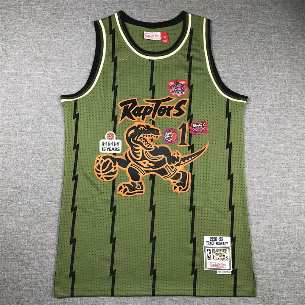 Tracy McGrady #1 Toronto Raptors Retro NBA Jersey – Sizes S–XXXL