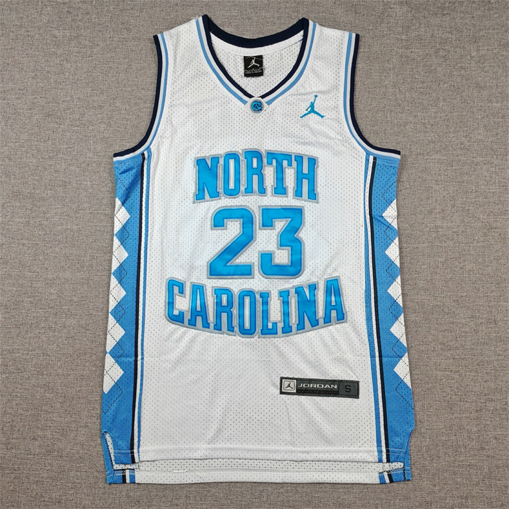 North Carolina Tar Heels Michael Jordan #23 NCAA Retro Embroidered Jersey – Sizes S-XXXL