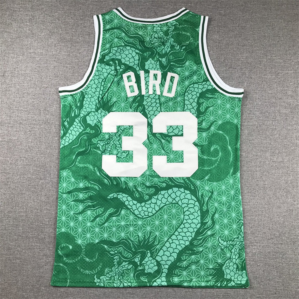 Larry Bird #33 Boston Celtics Retro NBA Jersey – Sizes S–XXXL