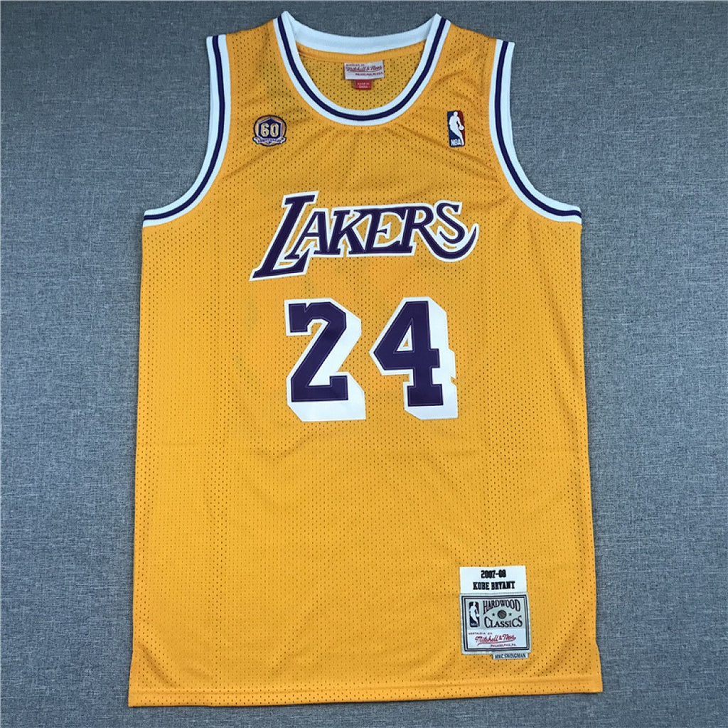 Kobe Bryant #24 Los Angeles Lakers NBA Retro Embroidered Jersey – Sizes S-XXXL