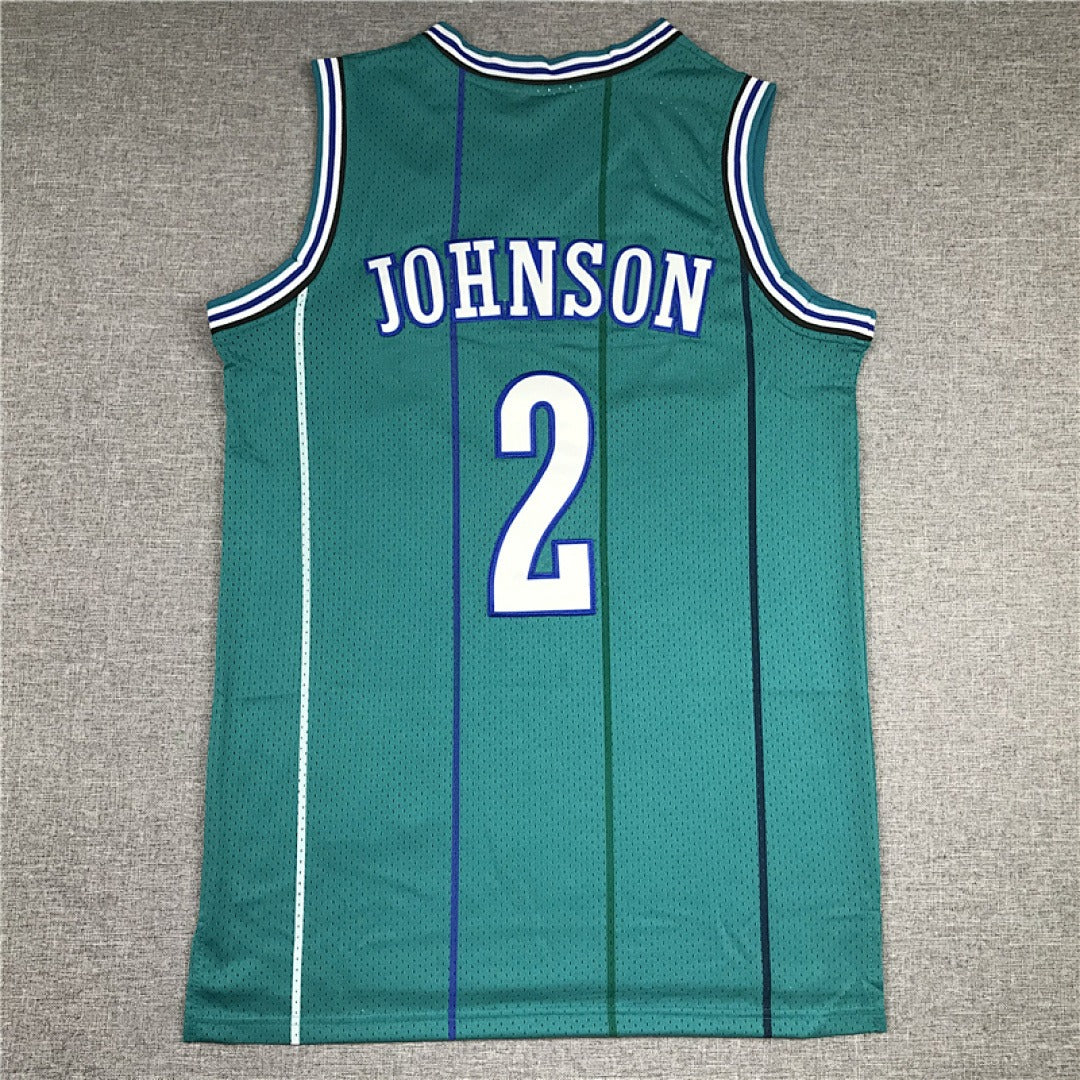 NBA retro Hornets Stephen Jackson #2 jersey