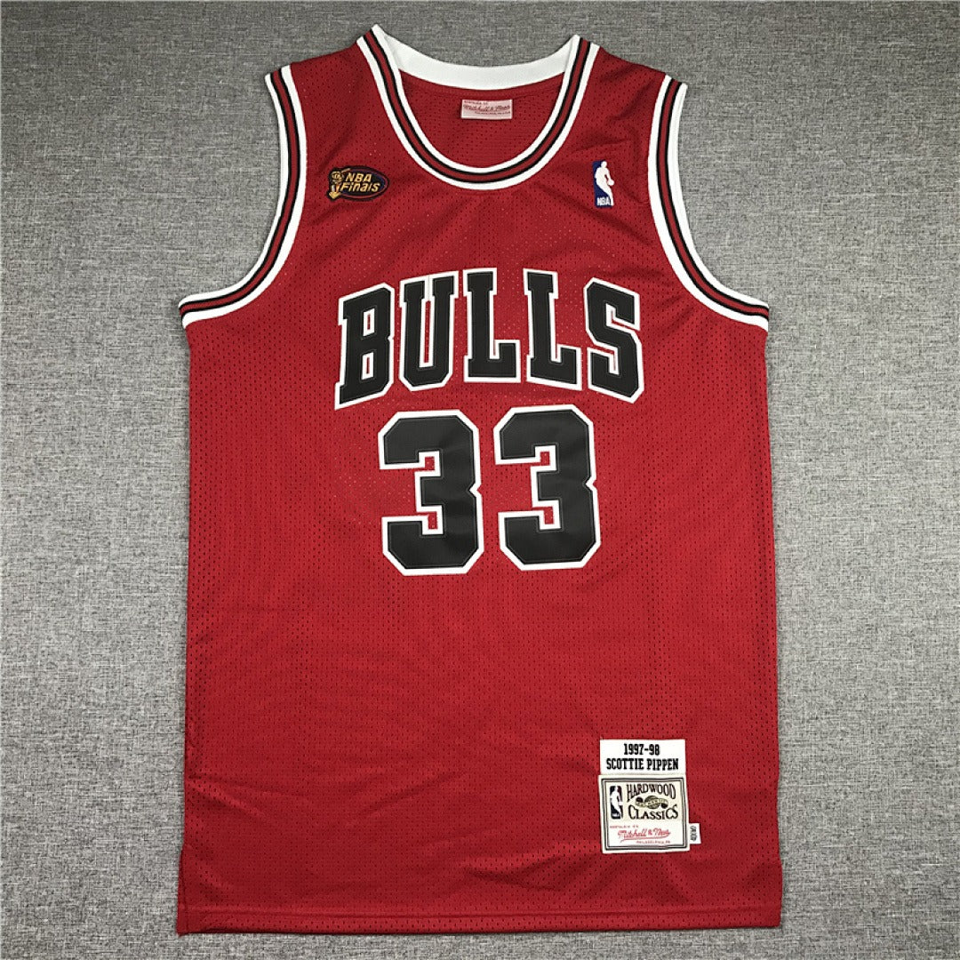 Chicago Pippen #33 NBA Retro Embroidered Jersey – Sizes S-XXXL