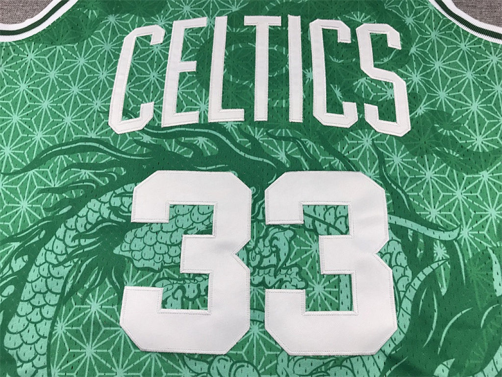 Larry Bird #33 Boston Celtics Retro NBA Jersey – Sizes S–XXXL