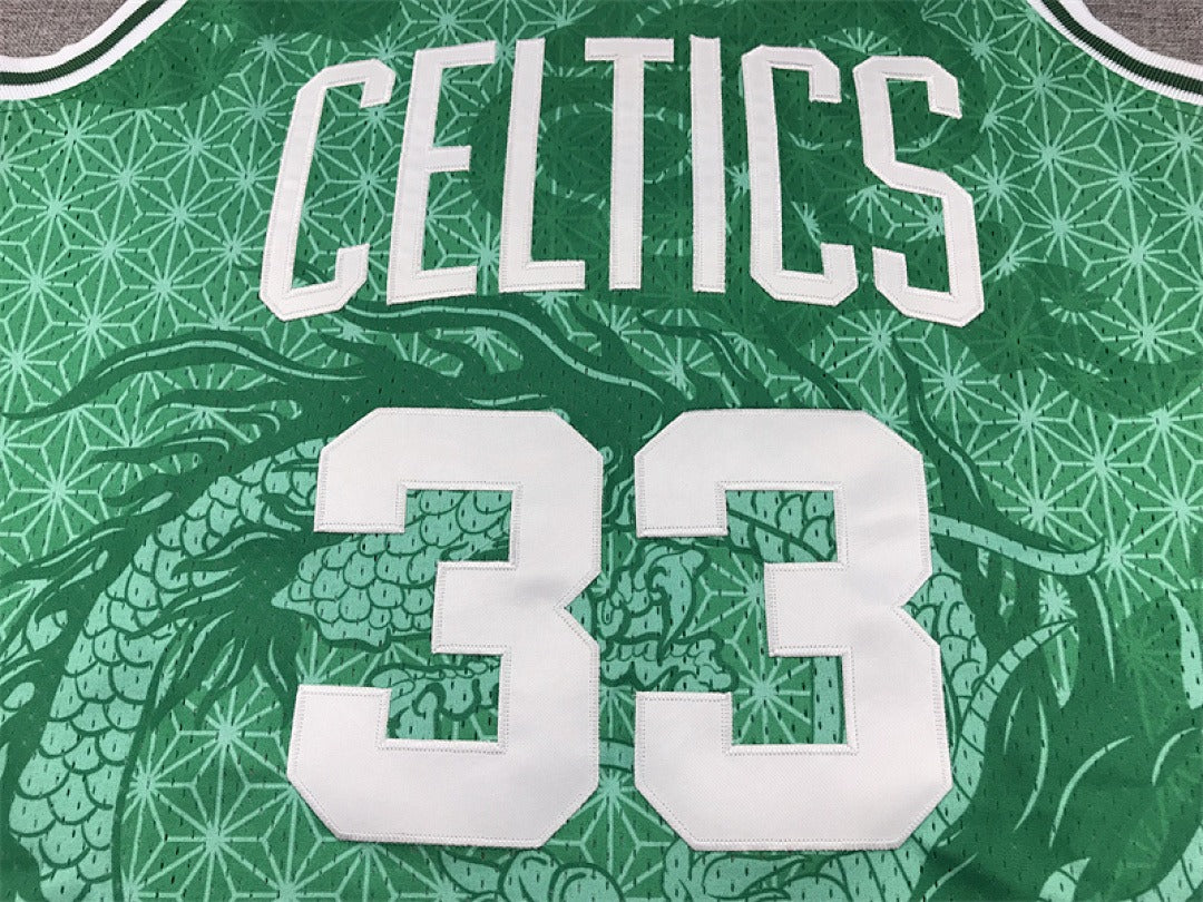 Larry Bird #33 Boston Celtics Retro NBA Jersey – Sizes S–XXXL