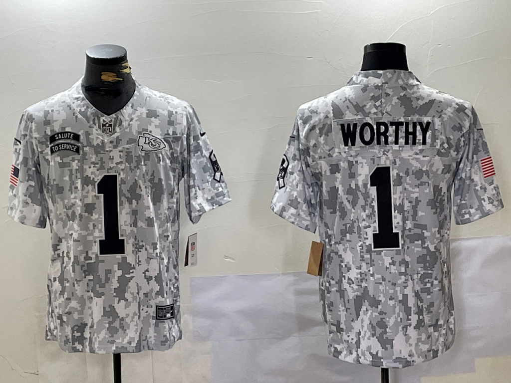 Kansas City Chiefs NFL Super Bowl #1 jersey