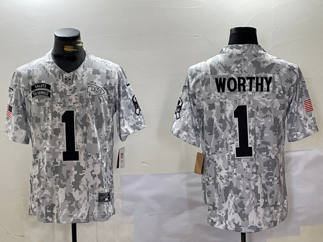 Kansas City Chiefs NFL Super Bowl #1 jersey